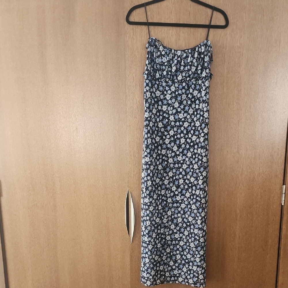 Blue Floral Dress - Brand New!